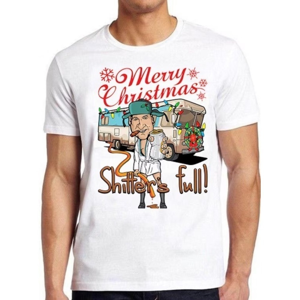 Cousin Eddie Merry Christmas Shtters Full Tshirt